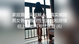 家庭摄像头破解入侵真实偸拍男女各种激烈性生活出租房情侣上演教科书式性爱 (6)